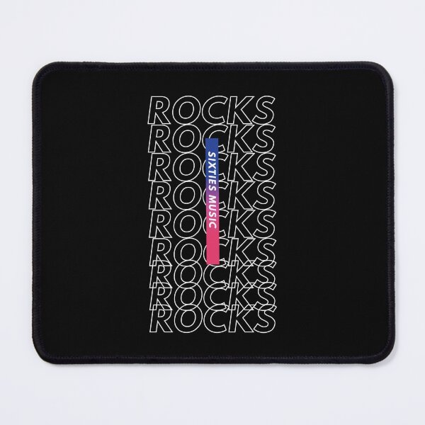 Item preview, Sixties Music Rocks Repeated Text designed and sold by nightsworthy.