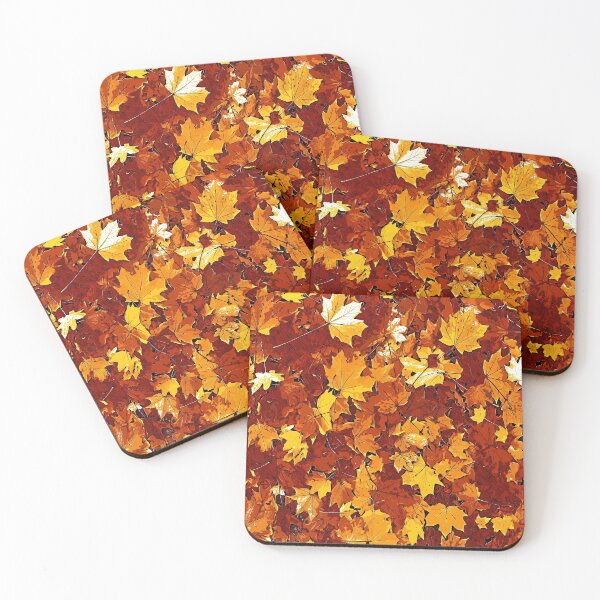 Item preview, Autumn leaves color print designed and sold by artdragongift 15.