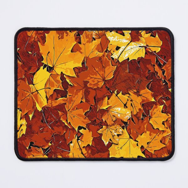 Item preview, Autumn leaves color print designed and sold by artdragongift 15.
