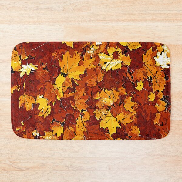 Item preview, Autumn leaves color print designed and sold by artdragongift 15.