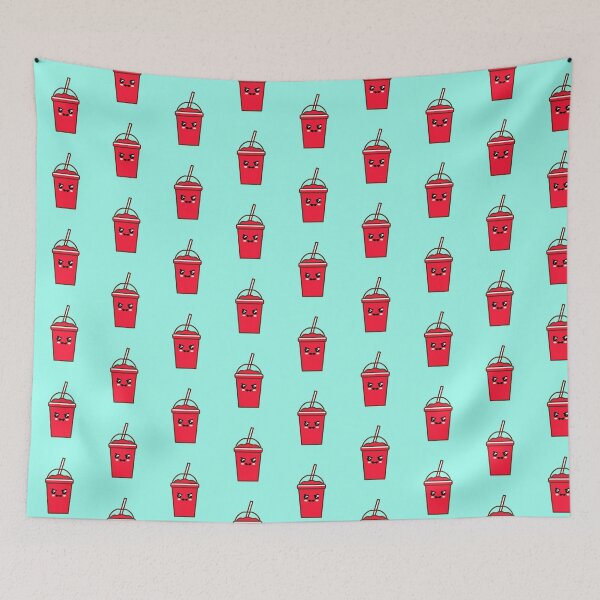 Item preview, Kawaii Red Angry Slushy - Cute Kawaii Slushy designed and sold by 2-Of-A-Kind.