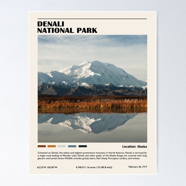 Item preview, Denali National Park designed and sold by JoshuaDarbon94.