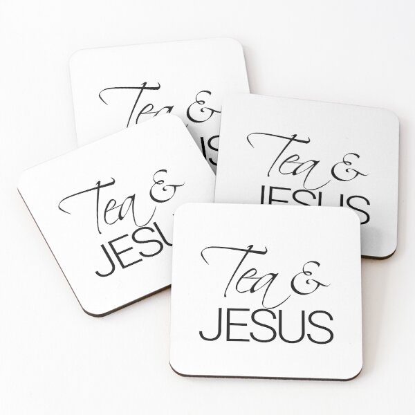 Item preview, Tea and Jesus, Christian Tea Lover Gift designed and sold by ToATeaGifts.