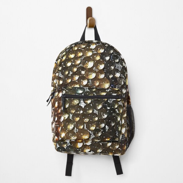 Item preview, golden bubbles, circles, glow, monochrome, minimalism, endless pattern, brown green, gold, caviar designed and sold by Maria Mihailova.