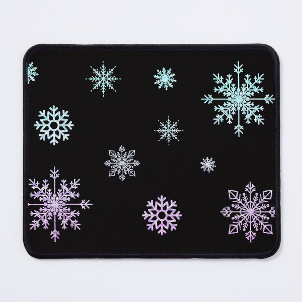 Item preview, Pastel Purple Blue Ombre Faux Glitter Snowflakes designed and sold by Felicity-K.