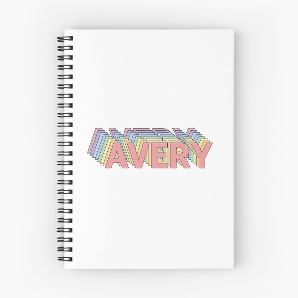 Item preview, AVERY name personalized retro designed and sold by allysmar.
