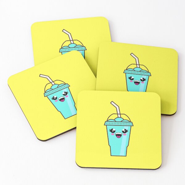 Item preview, Kawaii Blue Cutie Slushy - Cute Kawaii Slushy designed and sold by 2-Of-A-Kind.