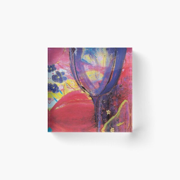 Tulip Fancy Acrylic Block