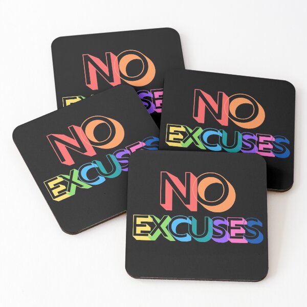 Item preview, No Excuses  designed and sold by Trixtee.