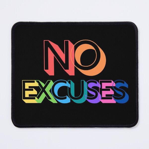 Item preview, No Excuses designed and sold by Trixtee.