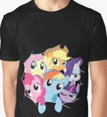 Mane Six Break Out! Graphic T-Shirt