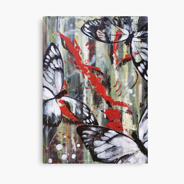 Butterfly Forest Canvas Print