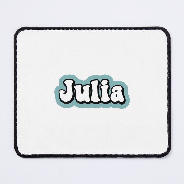 Item preview, JULIA name personalized colorful designed and sold by allysmar.