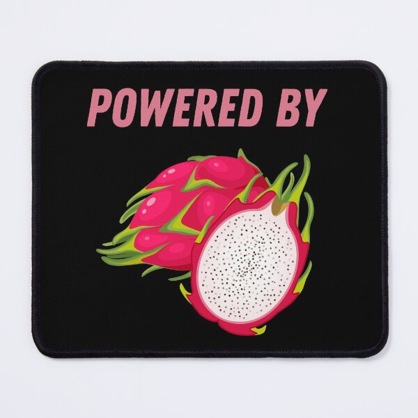 Item preview, Powered By Dragon Fruit (Black Background Edition) designed and sold by Legendary Status.