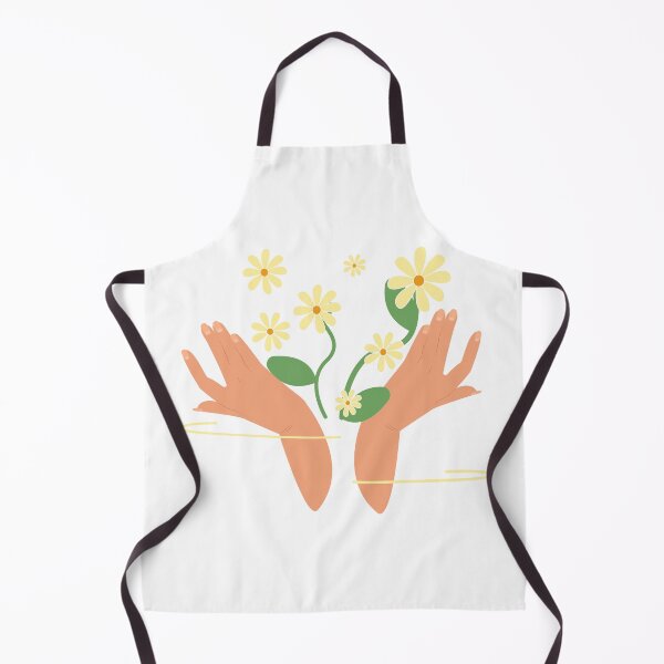 Item preview, Hands holding flowers.Hands and daisies.Concept for a postcard. designed and sold by ProjectKittyArt.