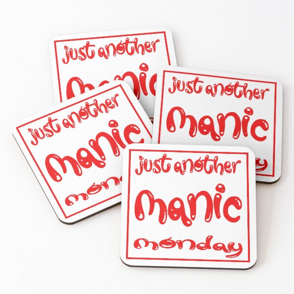 Item preview, Just Another Manic Monday - Red designed and sold by SonArserker.