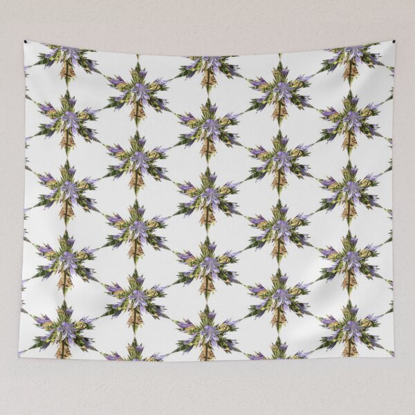 Item preview, Snowflakes Lilac flowers Star  by Iritof designed and sold by iritof.