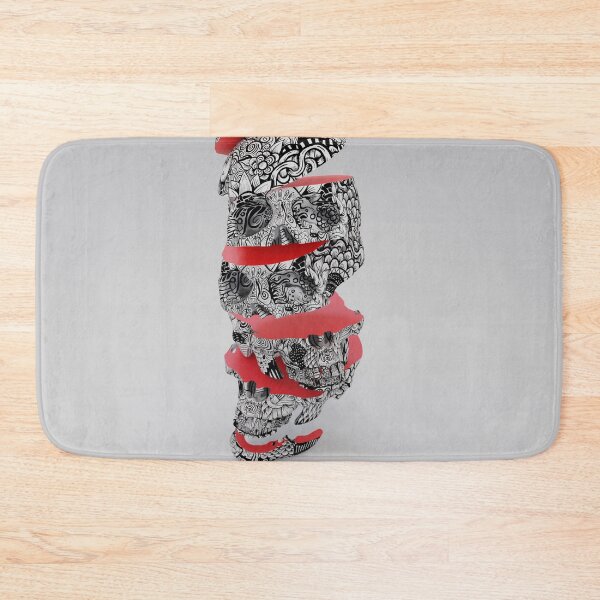 Item preview, Sliced  Doodled Skull designed and sold by fakeface.