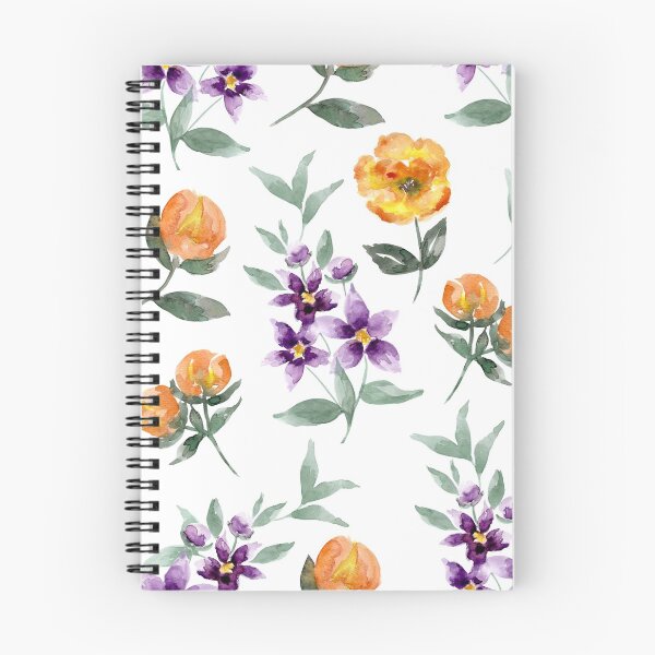 Item preview, Floral watercolor pattern designed and sold by andrutza-design.