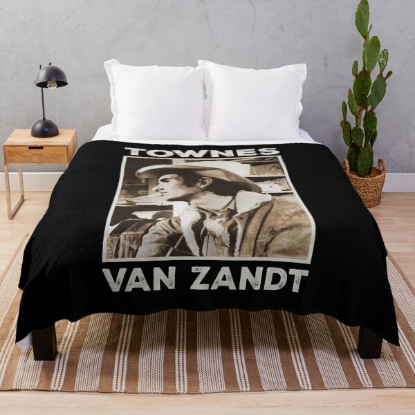 Item preview, Retro Outlaw Townes Van Zandt Fan Art designed and sold by JohanneFritsch.