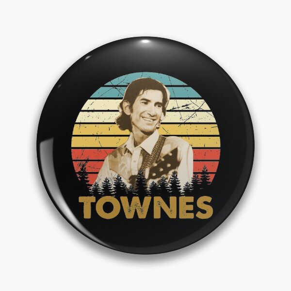 Item preview, Townes Van Zandt - Vintage Retro Outlaw Country Tribute designed and sold by JohanneFritsch.