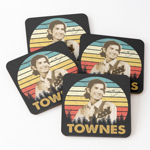 Item preview, Townes Van Zandt - Vintage Retro Outlaw Country Tribute designed and sold by JohanneFritsch.