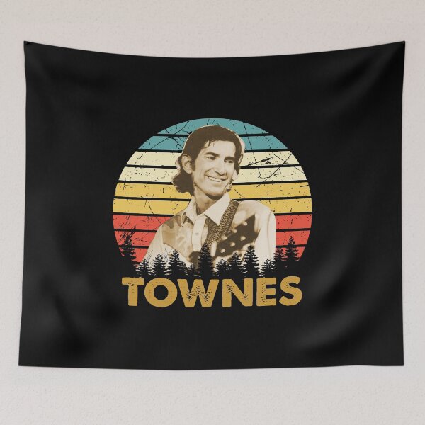 Item preview, Townes Van Zandt - Vintage Retro Outlaw Country Tribute designed and sold by JohanneFritsch.