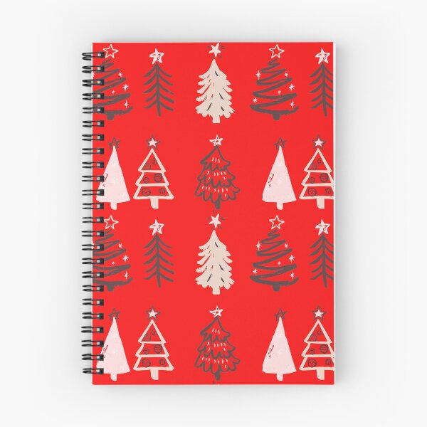 Item preview, Hand-drawn Christmas Trees in pastel colors designed and sold by MirliG.
