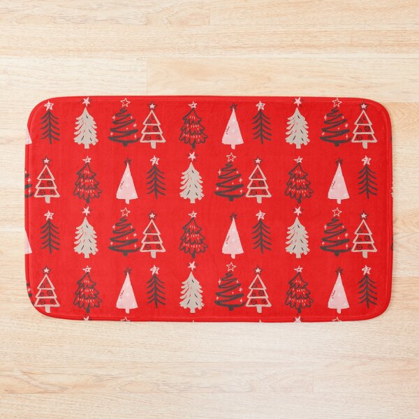 Item preview, Hand-drawn Christmas Trees in pastel colors designed and sold by MirliG.