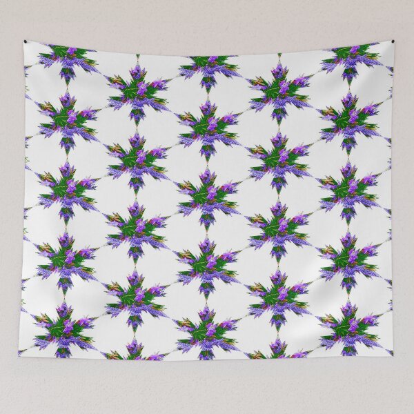 Item preview, Snowflakes Star Lilac, purple-green flowers   by Iritof designed and sold by iritof.