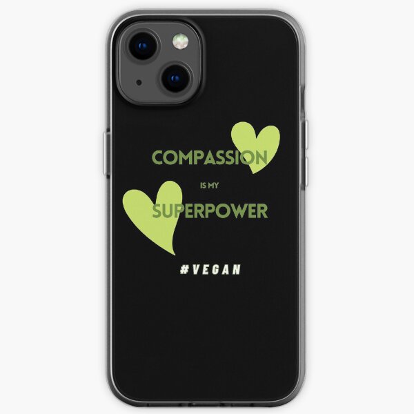 Vegan Superpowers! iPhone Soft Case