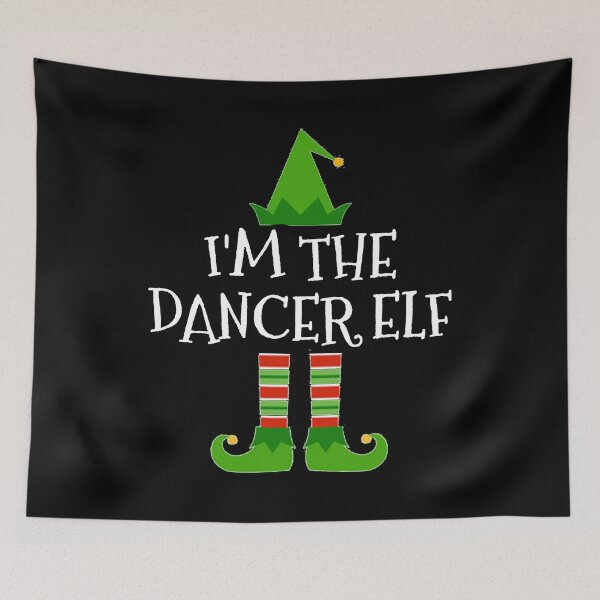 Item preview, I'm The Dancer Elf Matching Family Group Christmas graphic designed and sold by TopRatedDesigns.