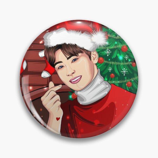 Item preview, Cha Eun Woo Christmas Art designed and sold by its-angelarts.