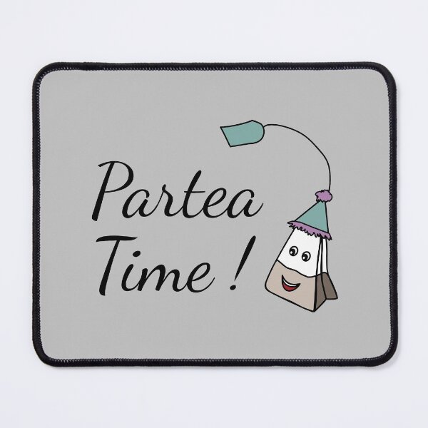 Item preview, Grey Partea Time Tea Shirt and Gifts designed and sold by ToATeaGifts.