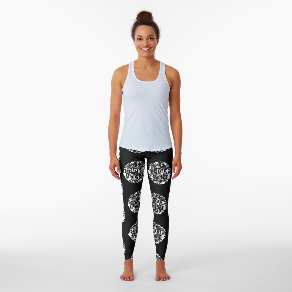 Skip A Straw Save A Turtle Earth Day Animal Leggings