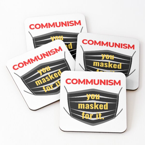 Aperçu de l'œuvre COMMUNISME TU AS MASQUÉ POUR ÇA créée et vendue par Njoro12.