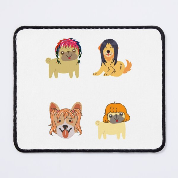 Item preview, Dogs In Wigs - Animal Memes  designed and sold by Digitalme Designs.