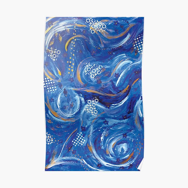 Cosmic Swirl Poster