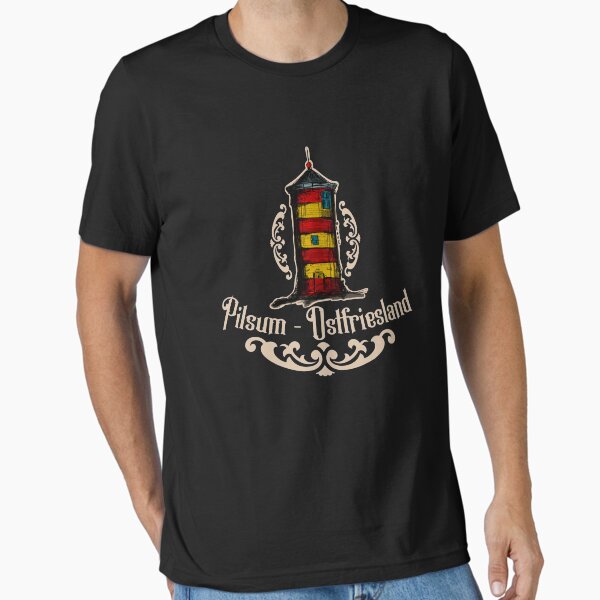 Pilsum Pilsumer Krummhörn lighthouse Lower Saxony East Frisia Essential T-Shirt