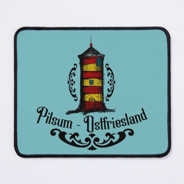 Item preview, Pilsum Pilsumer Krummhörn lighthouse Lower Saxony East Frisia designed and sold by emm-j.