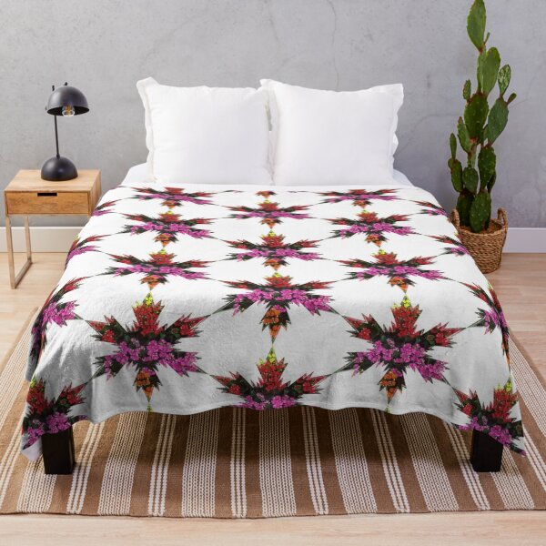 Item preview, Snowflakes Star Red-Pink-Orange flowers by Iritof designed and sold by iritof.