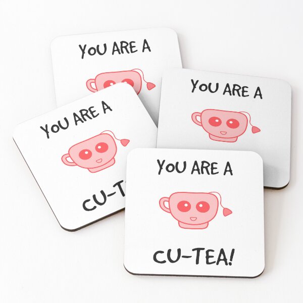Item preview, You Are A Cu-tea Red designed and sold by M-L-Creations.