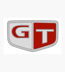 NISSAN N カ ン ン (NISSAN Skyline) GT logo Photographic Print