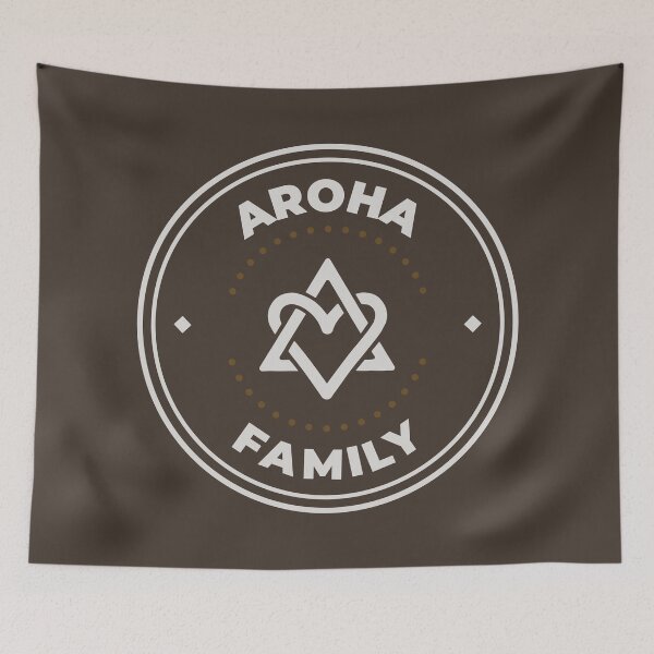 Item preview, Astro Aroha family logo designed and sold by Morcawork.