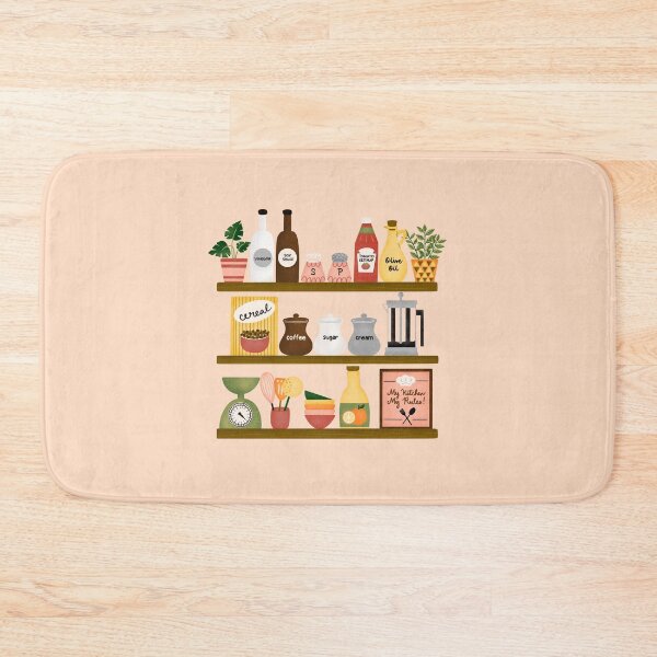 Item preview, Cozy Kitchen Shelf designed and sold by draftsxdoodles.