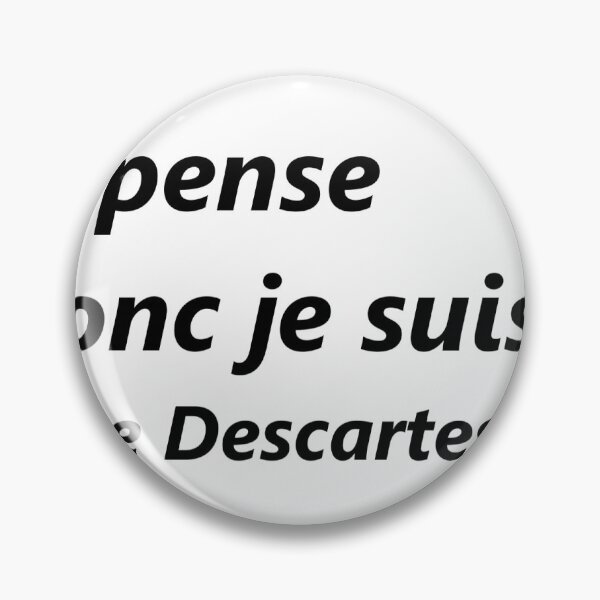 Item preview, Je thought donc je suis Descartes designed and sold by starv10.