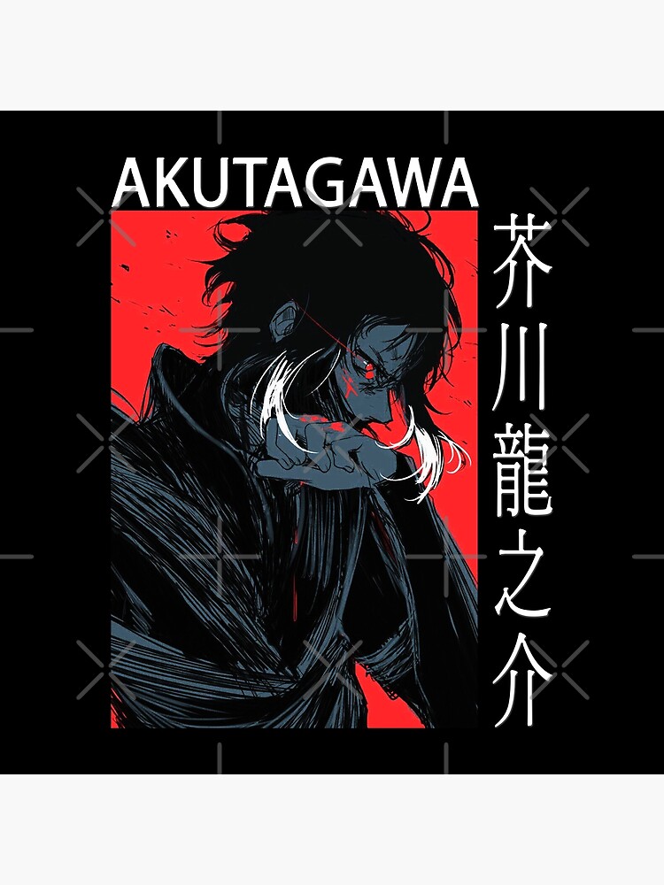 Ryunosuke Akutagawa Bsd Anime And Manga Poster By Avatarshop12