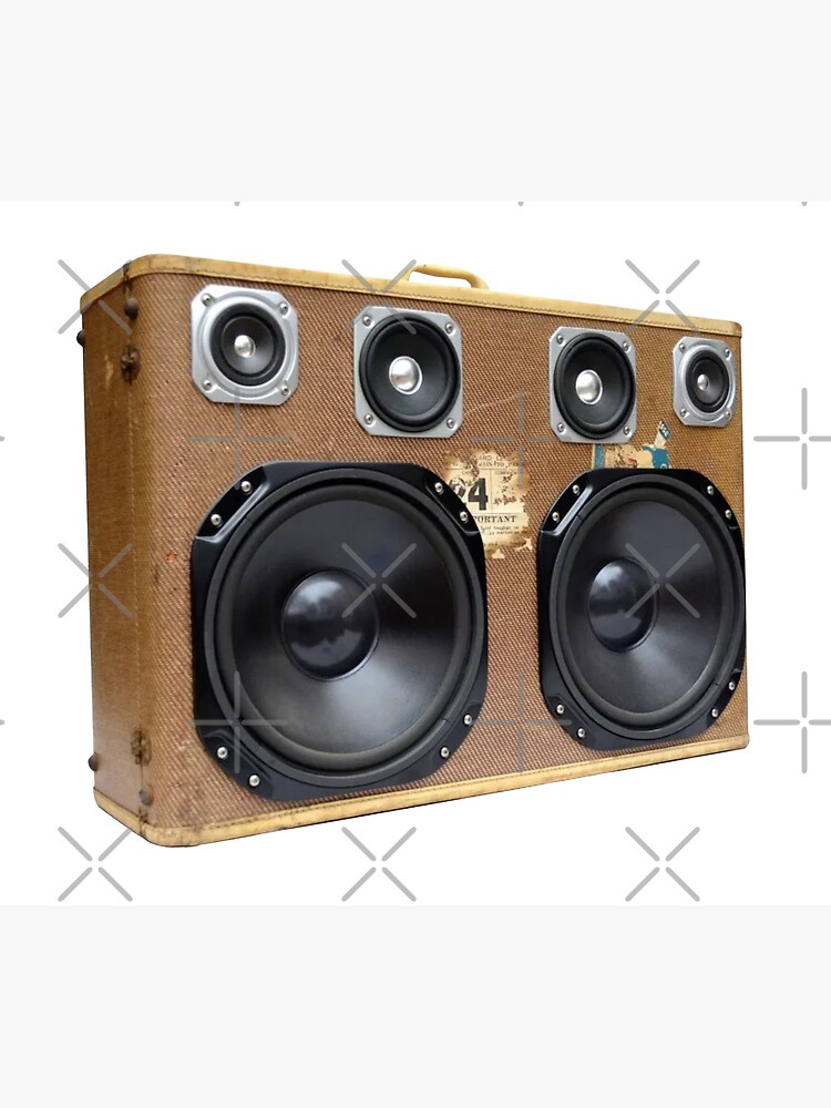 Suitcase boombox best sale