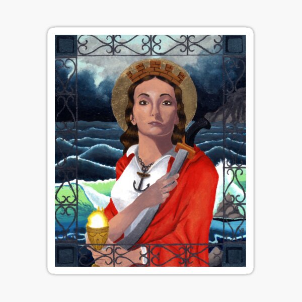 Saint Barbara Sticker