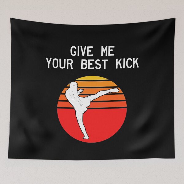 Item preview, Man Kickboxer Man Muay Thai - Give Me Your Best Kick designed and sold by ojdart.